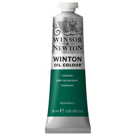 Winsor & Newton Winton Oil Color Paint, 37-ml Tube, Viridian