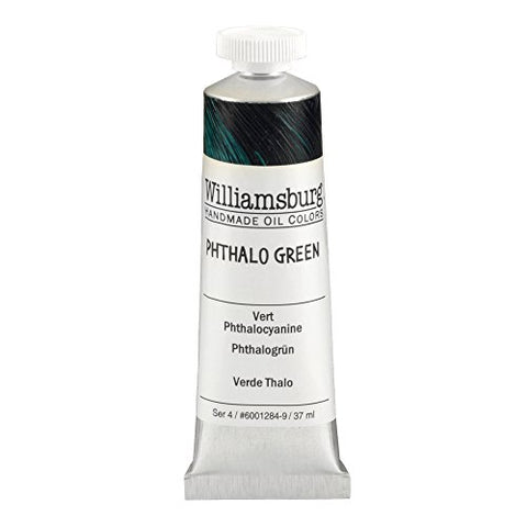 Williamsburg Oil 37ml Tube, Phthalo Green (60012849)