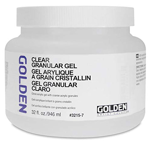 Golden Artist Colors - Clear Granular Gel - 32 oz Jar