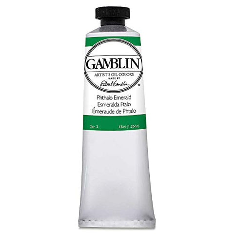 Gamblin Artist Oil 37Ml Phthalo Emerald