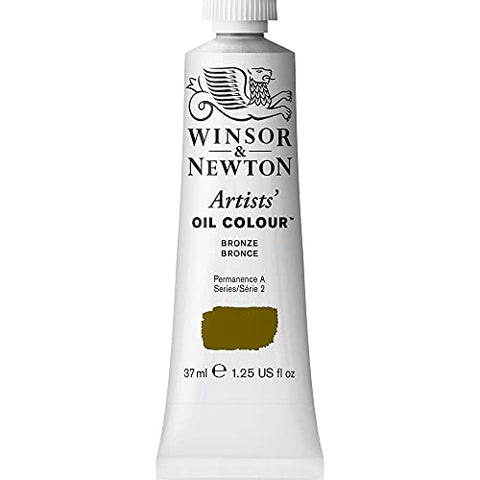 Winsor & Newton Artists' Oil Color Paint, 37-ml Tube, Bronze