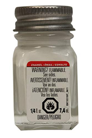 Testors Enamel Paint .25oz-White Gloss