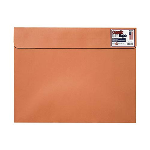Star Products Red Fiber Envelope with Hook and Loop Closure, 22 x 17 x 2, 17