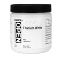 Golden OPEN Acrylic Color - 8 oz. Jar - Titanium White