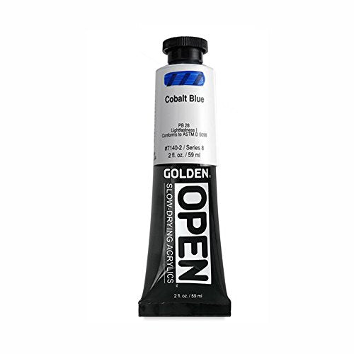 Open 2 Oz Acrylic Color Paint Color: Cobalt Blue