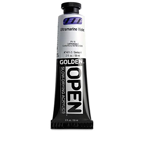 Open 2 Oz Acrylic Color Paints Color: Ultramarine Violet