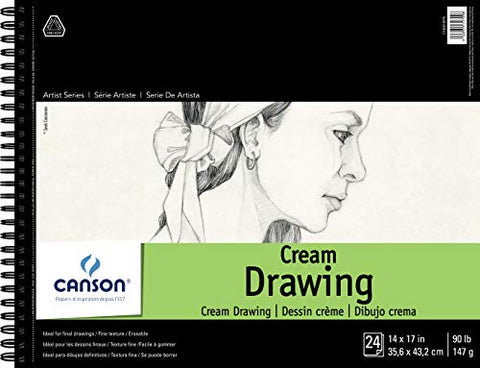 Canson Artist Series Cream Drawing Pad 14