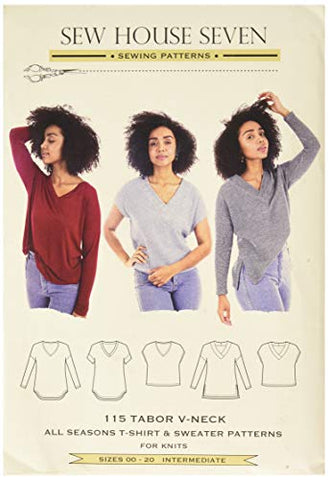 Sew House Seven Tabor V Neck Pattern