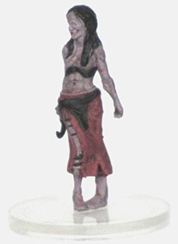 Characters of Adventure - Zombie Female Human Butcher - Plastic Miniature for D&D or Pathfinder