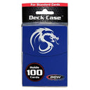 BCW 1-DCLG-BLU 1 Deck Box/Case - Blue - Holds 100 Cards