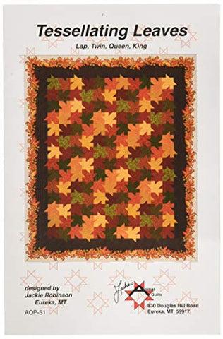 Animas Quilts Publishing Tessellating Leaves, None