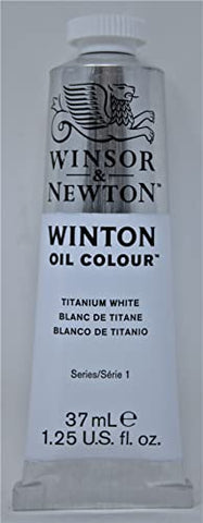 Winton Oil Colour Paint 37ml/1.25 Fl.oz. Titanium White # 40 (Box of 3)