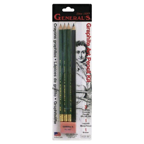 Graphite Art Pencil Set 5pcs-