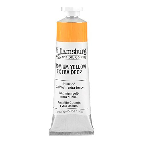 Williamsburg Oil 37ml Tube, Cadmium Yellow Extra Deep (60004169)