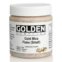 Acrylic Medium Golden Artist Colors Gold Mica Flake Small 4oz jar