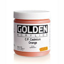 Golden Heavy Body Acrylic, 8 Ounce, Cadmium Orange