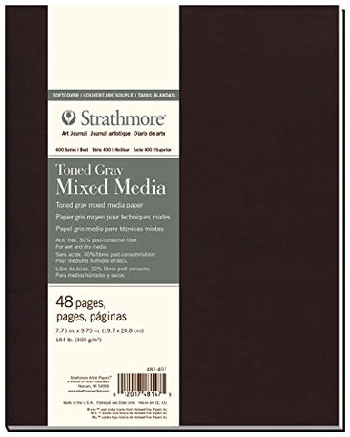 Strathmore 481-407 Softcover Mixed Media Art Journal, 7.75