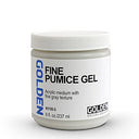 Golden Acryl Med 8 Oz Fine Pumice Gel - White