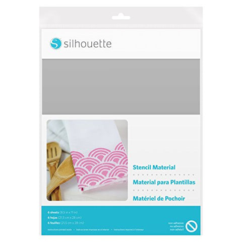 Silhouette America Stencil Material Sheets