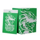 Card Deck Box Deck Shell: Green/Black - Dragon Shield