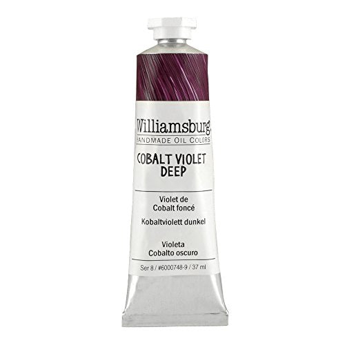 Williamsburg Handmade Oil Paint - Cobalt Violet Deep, 37 ml tube