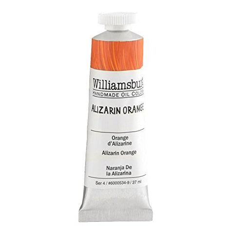 Williamsburg Oil 37ml Tube, Alizarin Orange (60005349)