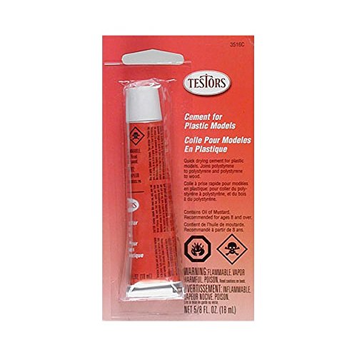 Testors Cement for Plastic Models Glue 0.625