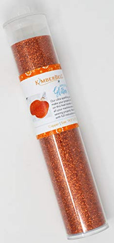 Kimberbell Applique Glitter - Copper KDKB139, 1PC, Size 19.5 in x7.5 in, Assorted Colors Available, Iron-Friendly, Pair with Bench Pillows & Featured Quilts