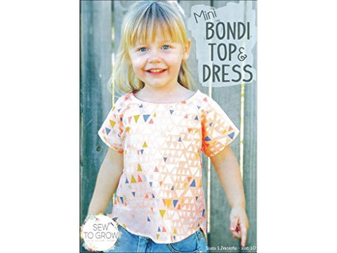 Sew To Grow Mini Bondi Top & Dress Pattern