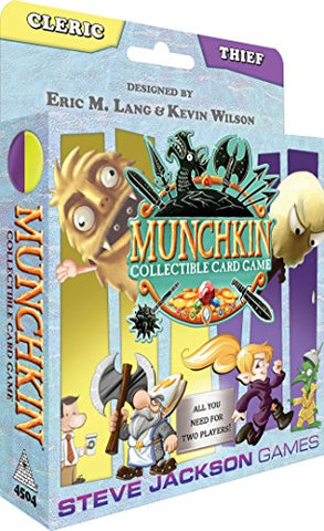 Steve Jackson Games Munchkin CCG: Cleric and Thief Starter