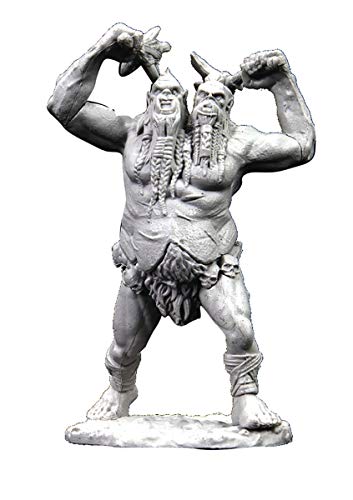 WizKids WZK90214 Dungeons & Dragons Nolzurs Ettin W12.5 Unpainted Miniatures