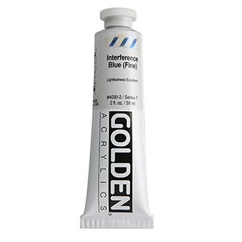 4 Oz Heavy Body Iridescent Color Acrylic Paint Color: Bright Gold (Fine)