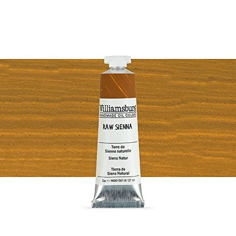 Williamsburg Oil 37ml Tube, Raw Sienna (60015019)