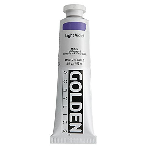 2 Oz Heavy Body Acrylic Color Paints Color: Light Violet