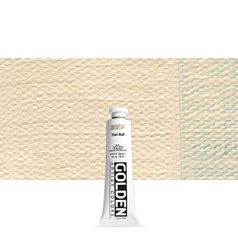 2 Oz Heavy Body Acrylic Color Paints Color: Titan Buff