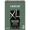 Canson XL Series Recycled Drawing Paper Pad, Top Wire Bound, 70 Pound, 9 x 12 Inch, 60 Sheets