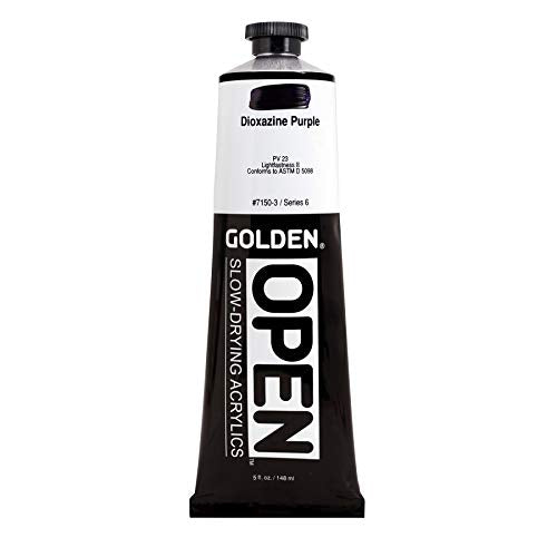 Open 5 Ounce Color Paints, Color: Dioxazine Purple