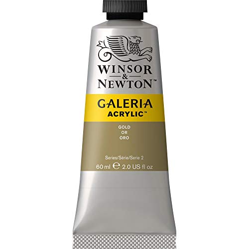 Winsor & Newton Galeria Acrylic Paint, 60-ml Tube, Gold