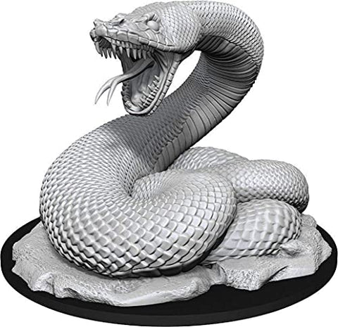 Dungeons & Dragons Nolzur's Marvelous Unpainted Miniatures: Giant Constrictor Snake