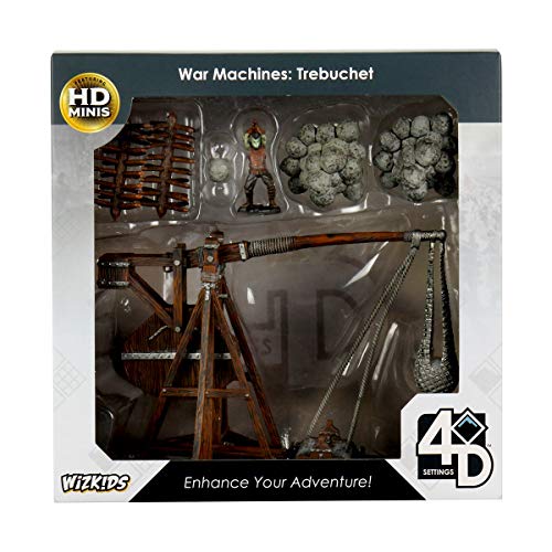 WizKids 4D Settings: War Machines - Trebuchet , Brown