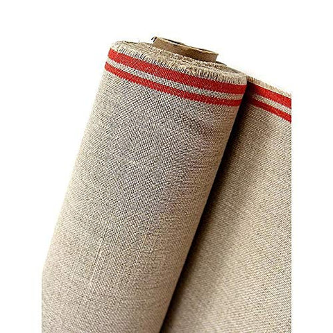 Fredrix Raw Unprimed Linen Canvas 52 in. x 6 yd. roll