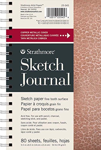 Strathmore STR-025-545 Sketch Journal 80 Sheets, 5.5