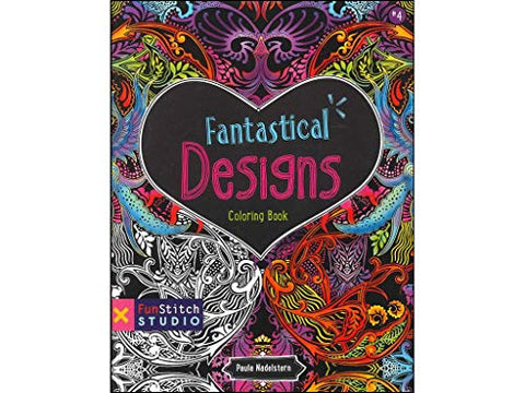 FunStich Studio FSS20269 Fantastical Design Coloring Book