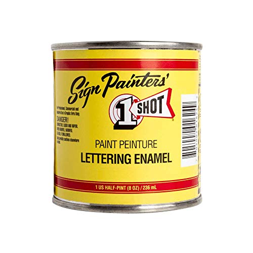 1 Shot Sign Painters' Lettering Enamels 110L Metallic Copper