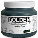 Golden Heavy Body Acrylic - Jenkins Green 32oz jar