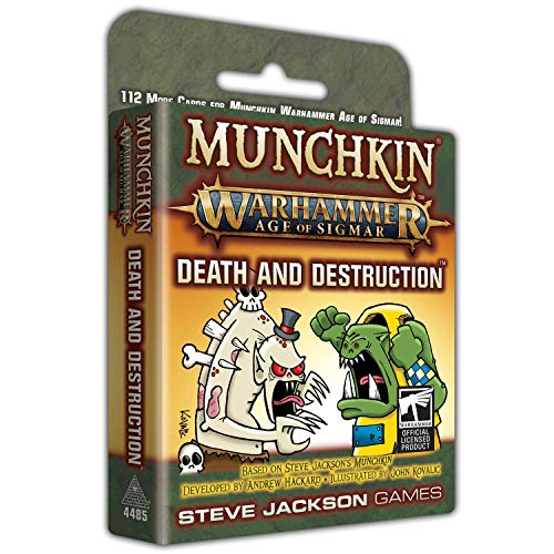Steve Jackson Games Munchkin Warhammer Age of Sigmar Death and Destruction