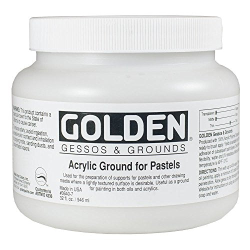 Golden Acrylic Ground for Pastels - 32 oz Jar