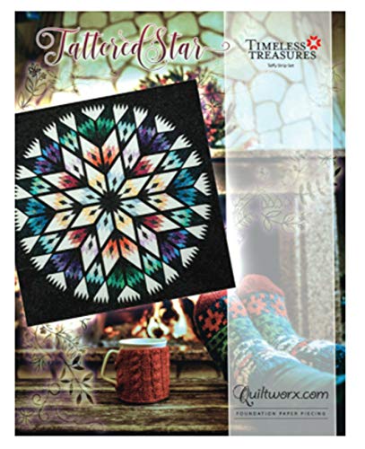 Quiltworx - Judy Niemeyer Quilting Tattered Star Pattern, None