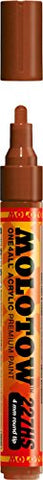 Molotow ONE4ALL Acrylic Paint Marker, 4mm, Hazelnut, 1 Each (227.210)