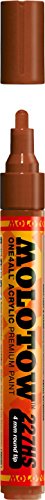 Molotow ONE4ALL Acrylic Paint Marker, 4mm, Hazelnut, 1 Each (227.210)